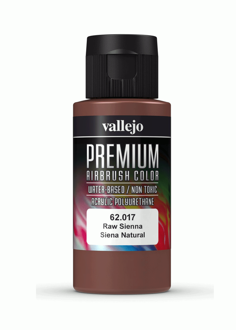Vallejo - Premium Colour - Raw Sienna 60 ml