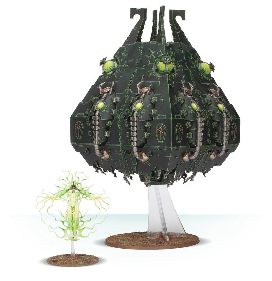 Necrons Obelisk & Transcendent C'tan (Tesseract Vault)