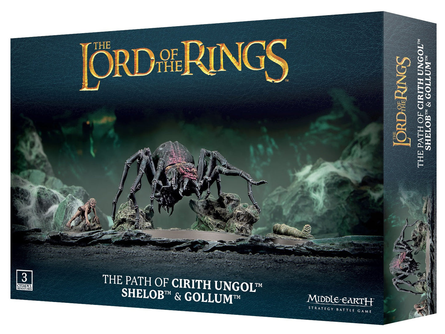 THE PATH OF CIRITH UNGOL:SHELOB & GOLLUM
