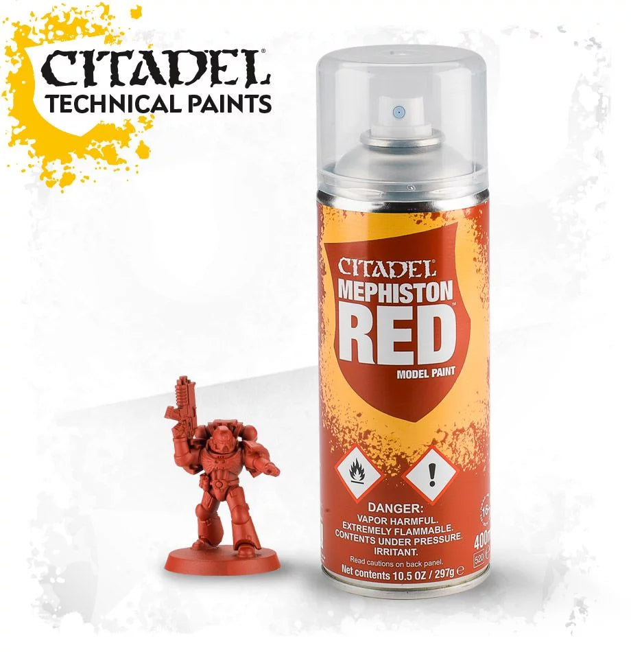 Citadel Spray Paint: Mephiston Red (PICK-UP ONLY)