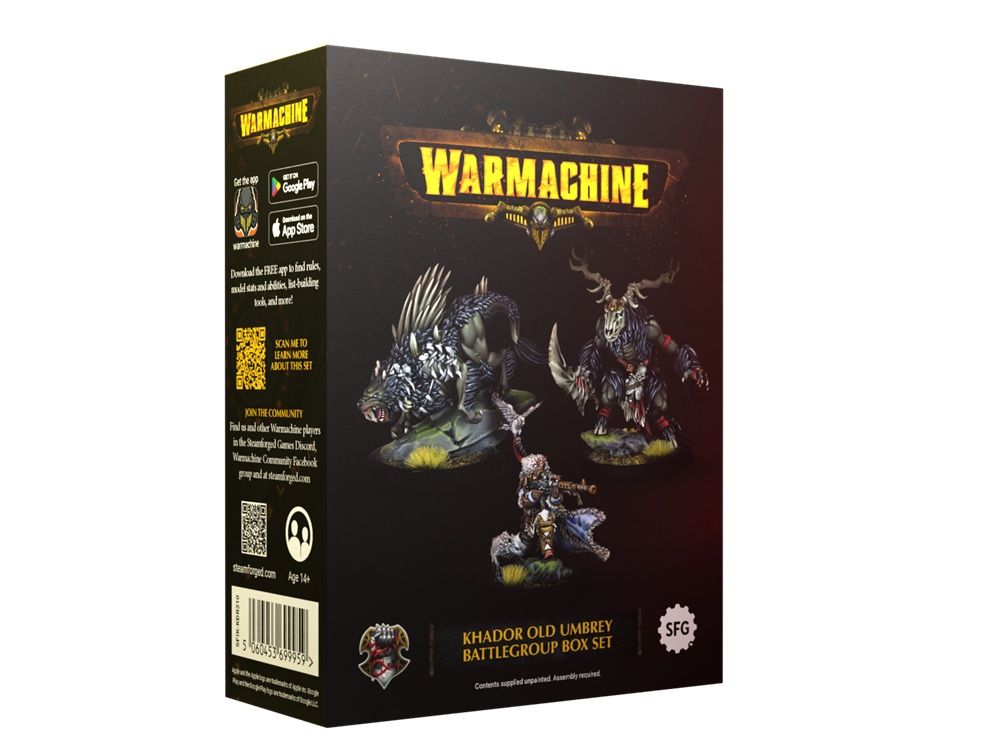 Warmachine: Khador Old Umbrey Battlegroup Box