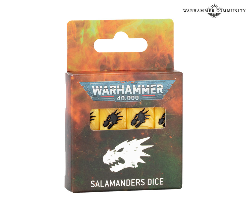 WARHAMMER 40000: SALAMANDERS DICE