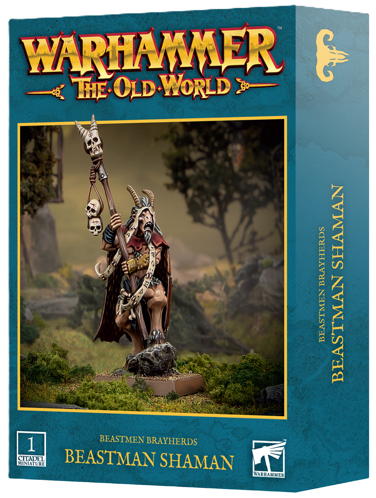 BEASTMEN BRAYHERDS: BEASTMAN SHAMAN