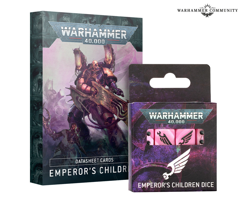 WARHAMMER 40000: EMPEROR'S CHILDREN DICE