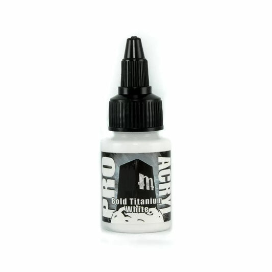 Monument Pro Acryl - Bold Titanium White 22ml