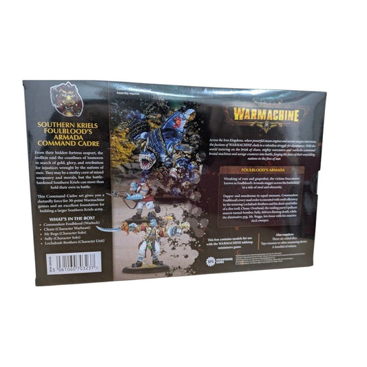 Warmachine: Southern Kriels Foulblood's Armada Command Starter