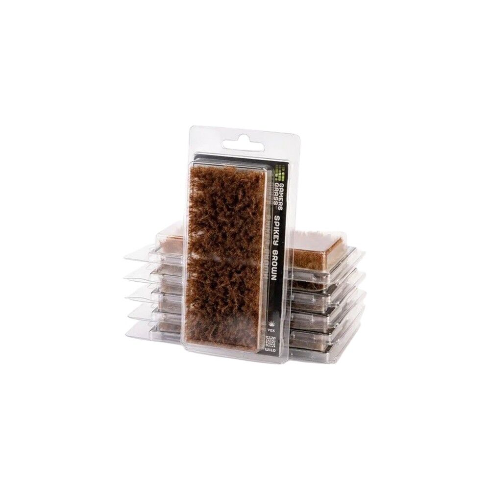 Gamers Grass - Grass Tufts - XL 12mm  - Spikey Brown