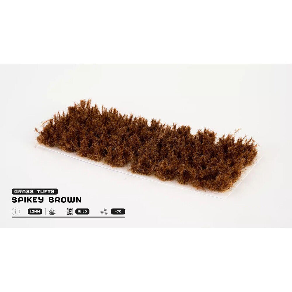 Gamers Grass - Grass Tufts - XL 12mm  - Spikey Brown