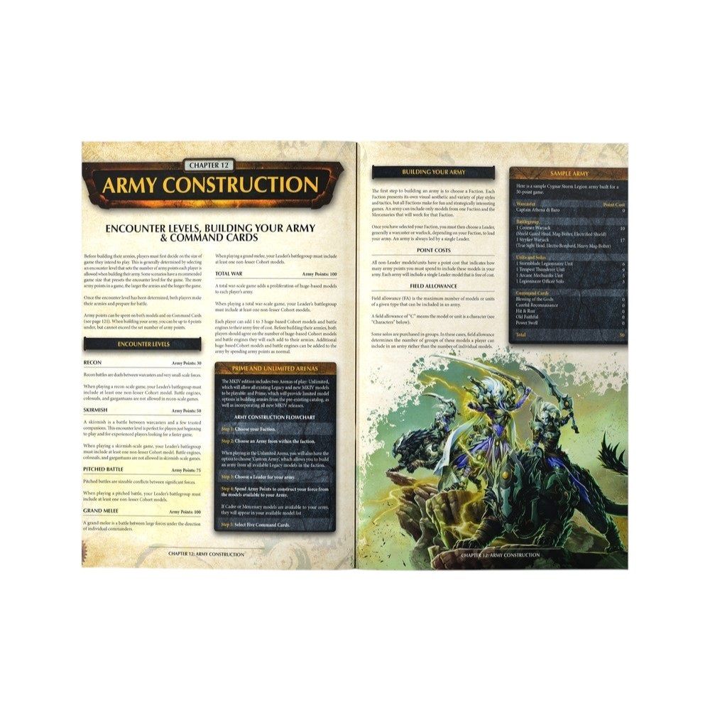 Warmachine: Core Book