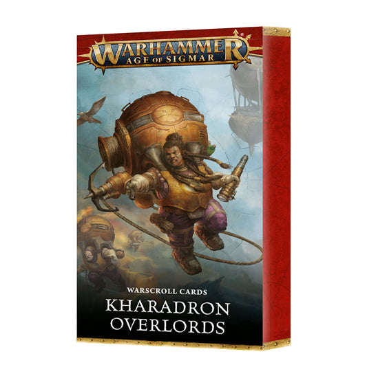 WSR CARDS: KHARADRON OVERLORDS (ENG)