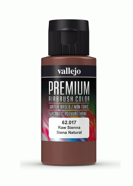 Vallejo - Premium Colour - Raw Sienna 60 ml
