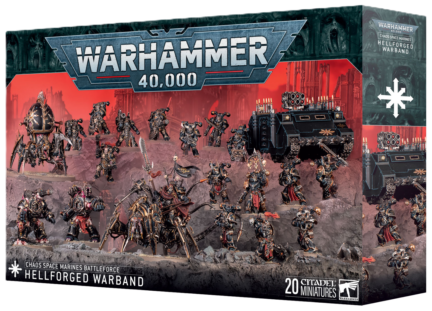 CHAOS SPACE MARINES: HELLFORGED WARBAND