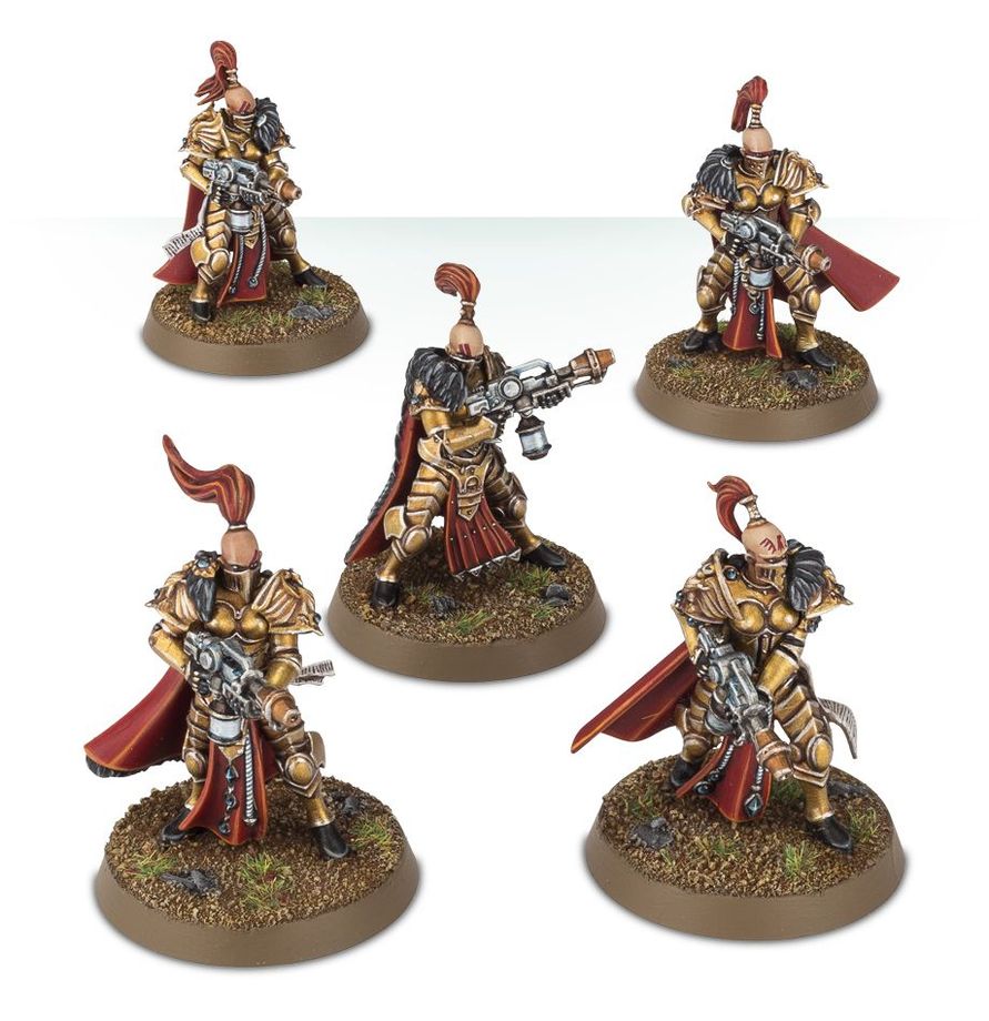 Adeptus Custodes: Sisters of Silence/Witchseeker Squad