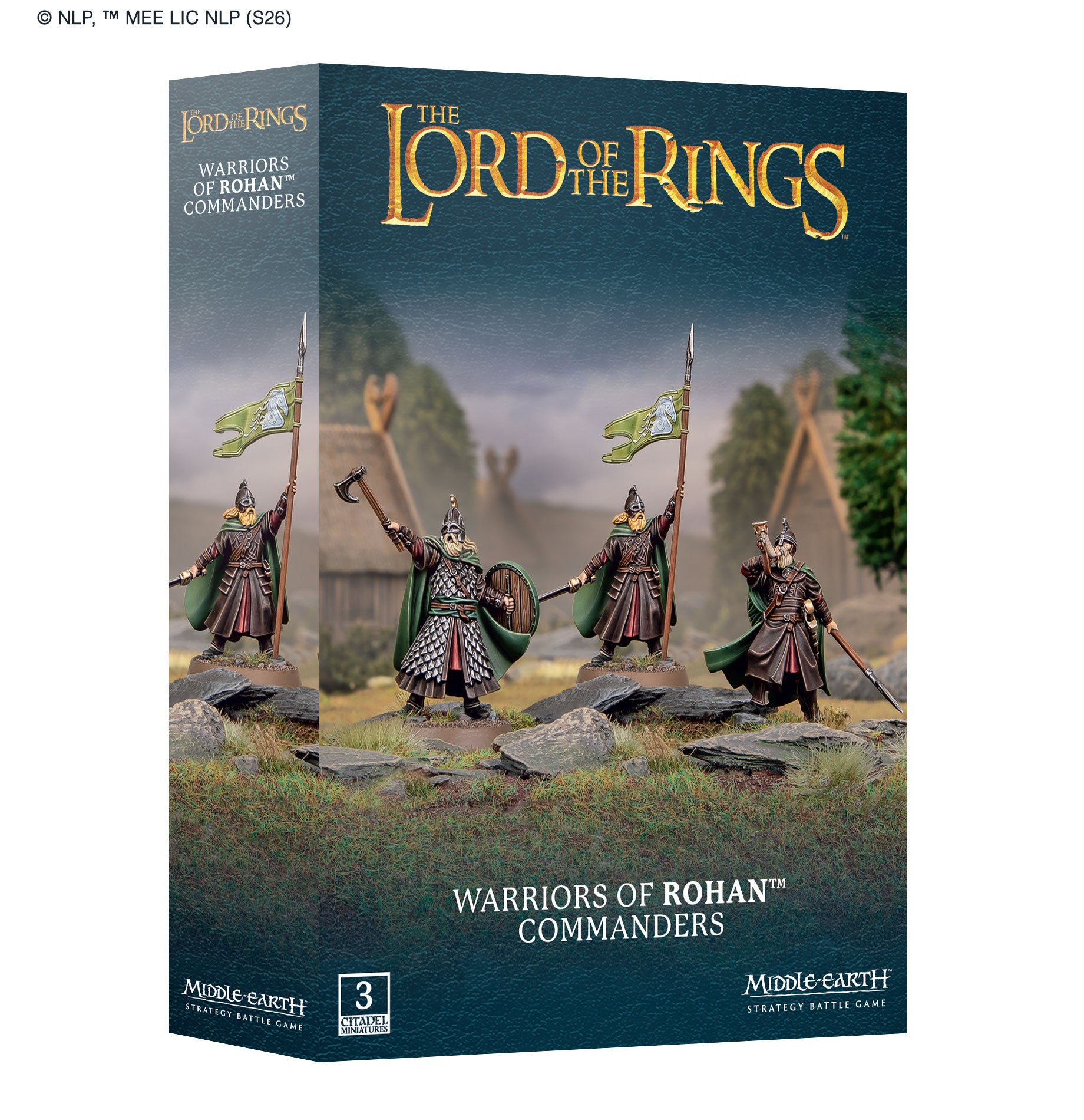 M-E SBG: WARRIORS OF ROHAN COMMANDERS – Western Front Games