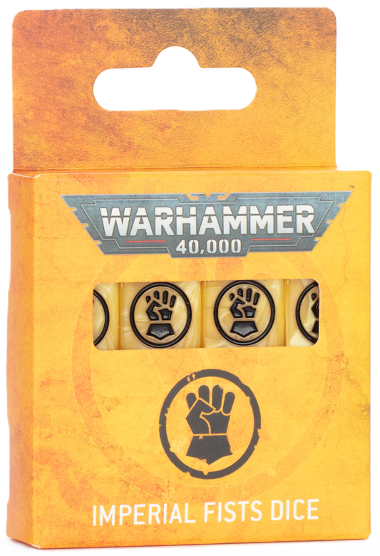 WARHAMMER 40000: IMPERIAL FISTS DICE