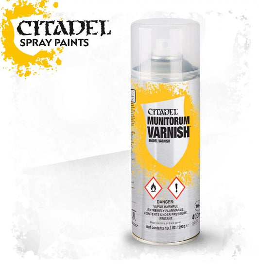 Citadel Spray Paint: Munitorum Varnish (PICK-UP ONLY)