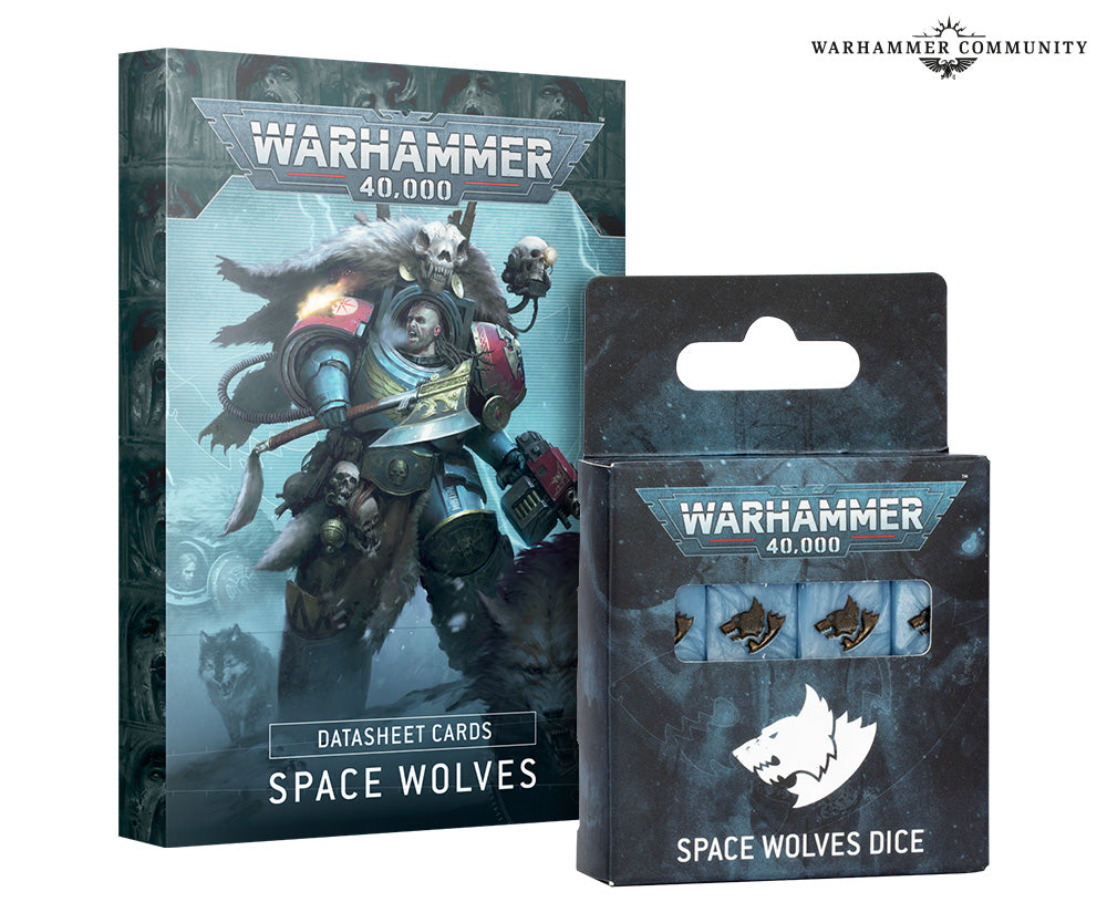 WARHAMMER 40000: SPACE WOLVES DICE