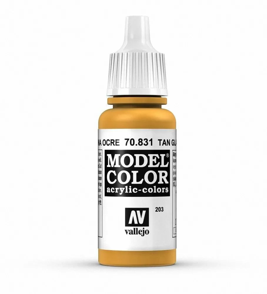 Vallejo Model Colour - Tan Glaze 17 ml (Old Formulation)