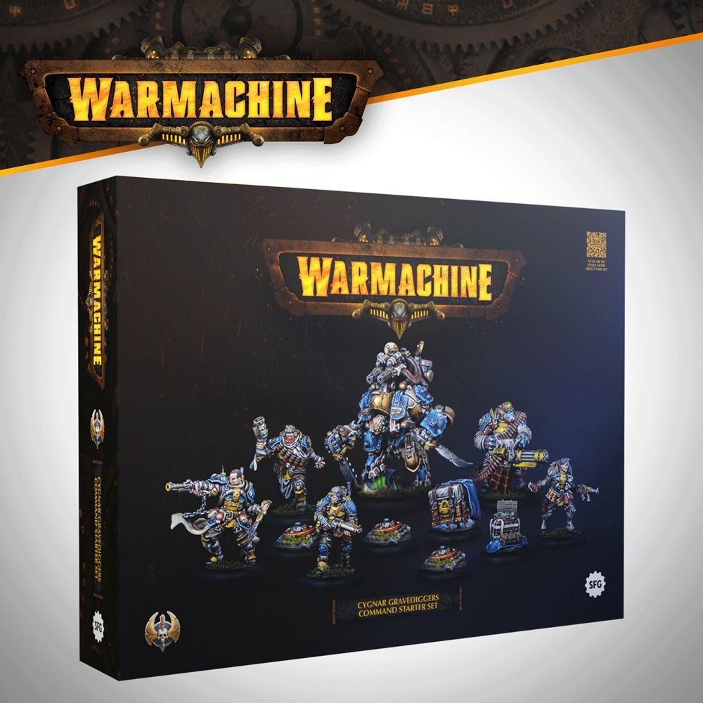 Warmachine: Cygnar Gravediggers Command Starter